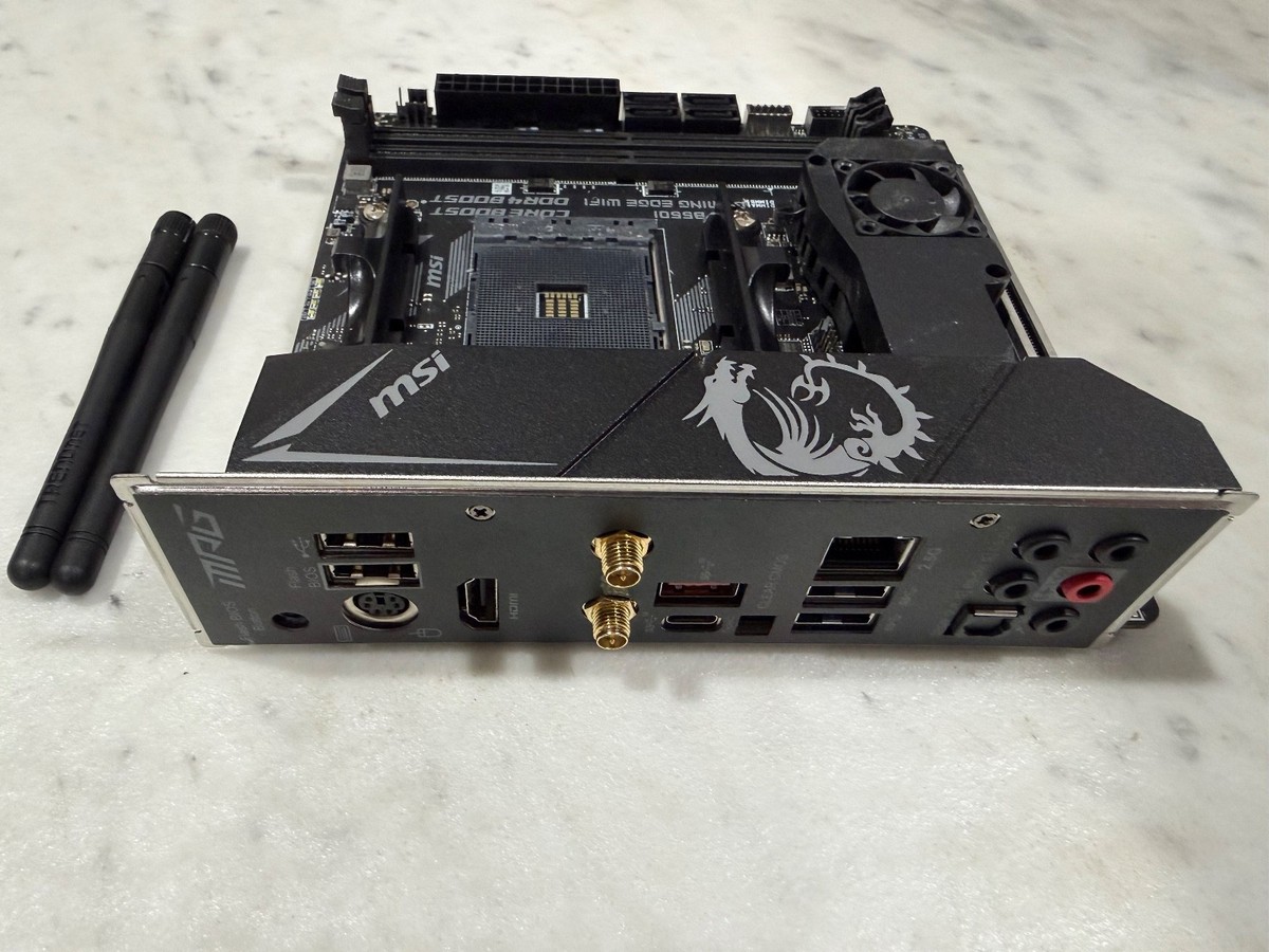 MSI MPG B550I GAMING EDGE WIFI AM4 Mini ITX Motherboard for sale