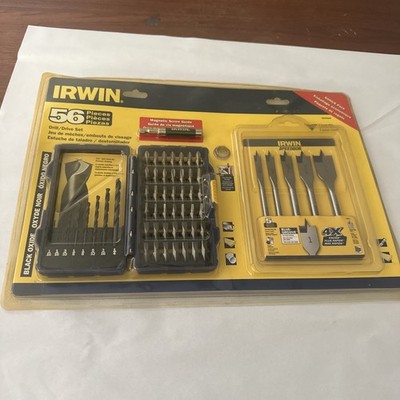 IRWIN DRILL/DRIVE SET -56 PIECE Brand New Never Opened!!