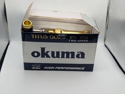 Okuma Titus Gold TG 30 II 2-Speed Lever Drag Big Game Trolling
