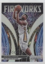 2021-22 Panini Prizm Fireworks Silver Prizm Zion Williamson #6 6i4