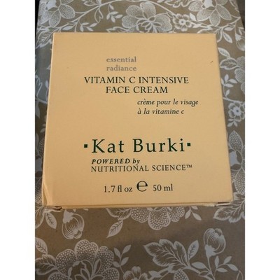 Kat Burki Vitamin C Intensive Face Cream Essential Radiance 1.7oz 50ml New Box