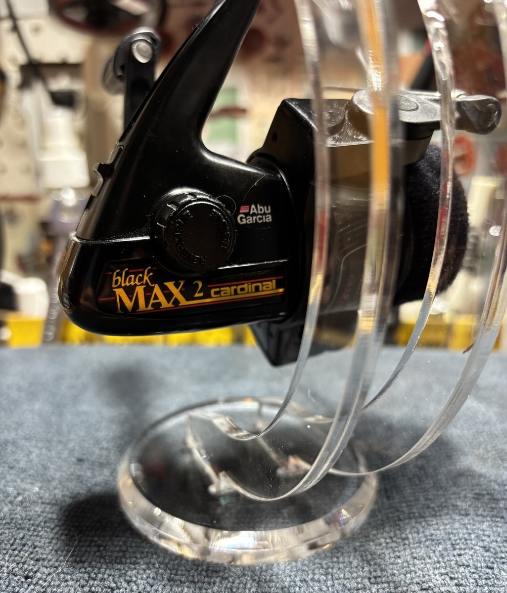old abu garcia black max Baitcast Fishing Combo, 6'6 inch Medium Rod, Right/Left Handed Reel perfect for casting lures at everything from bass to barra. Vintage Abu Garcia/Cardinal Black Max