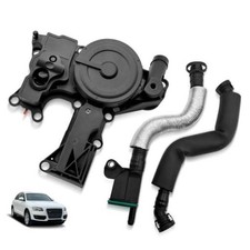 PCV Valve Engine Crankcase Vent Oil Separator Breather Hose 06H103495AB