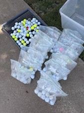 Golf Balls Mixed Brands Lot Of 200 