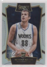 2015-16 Panini Select Concourse Silver Prizm Nemanja Bjelica #18 Rookie RC 1b8