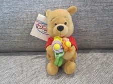 Disney Flower Pooh mini bean bag 8 inches new with tags Winnie the Pooh