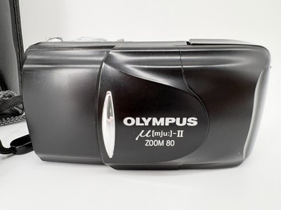 Olympus mju II Zoom 80 Analog Kamera AF Defekt Filmtransport Fehler