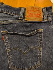 Vintage Levis 505 Mens 40x30 Regular Fit Straight Leg Jeans Blue 1