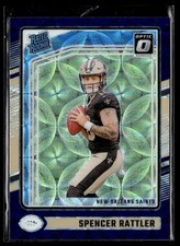 2024 Panini Donruss Optic Football Rated Rookie Purple Scope Spencer Rattler