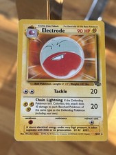 Electrode 18/64 Rare Jungle Pokémon Card on eBay