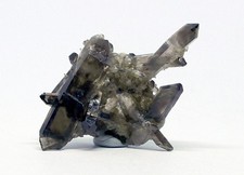Rauchquarzstufe, Morion, Mineral , Kristalle