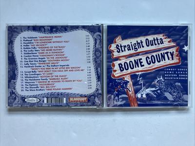 Straight Outta Boone Country by Various (CD, 1997) Bloodshot Records - Very Good