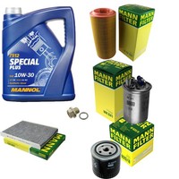 Inspektionspaket 5L Mannol Special Plus 10W-30 FüR VW Lupo 1.7 SDI Polo 64 1.9