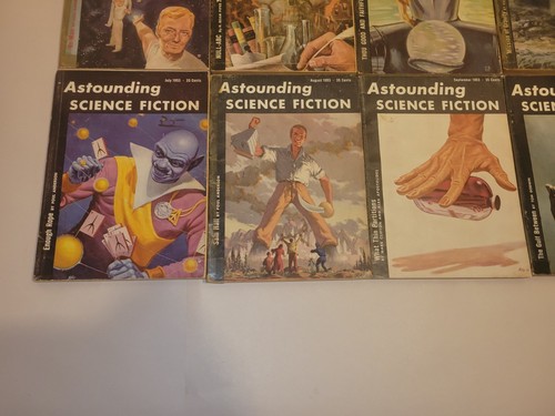 Street & Smith's Astounding Science Fiction 1953 Run of 12 Queen News of World - Picture 5 of 10