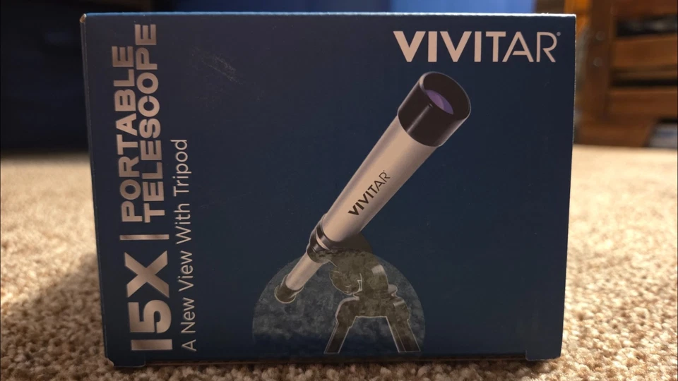 Vivitar Portable Telescope with Tripod EASY TO SETUP - Image 2 of 4