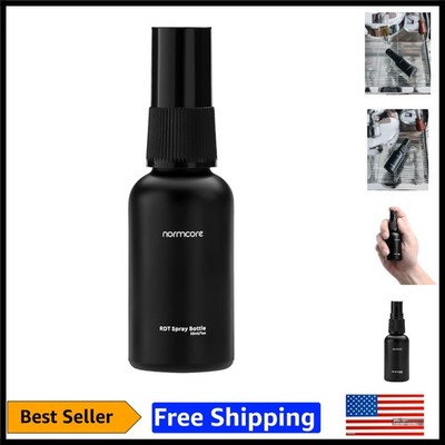 Compact Black Glass Spray Bottle - 30ml for Coffee Static Control & Accuracy