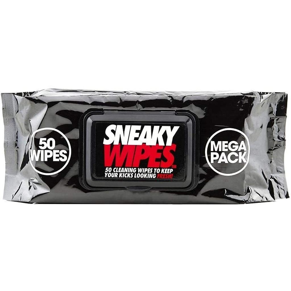 SNEAKY Men's Sneaky Cleaning Wipes 50 Pack Shoe Care Product, Black, One Size UK - Image 4