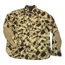 Todd Snyder x L.L. Bean Chamois Shirt - Camouflage Medium
