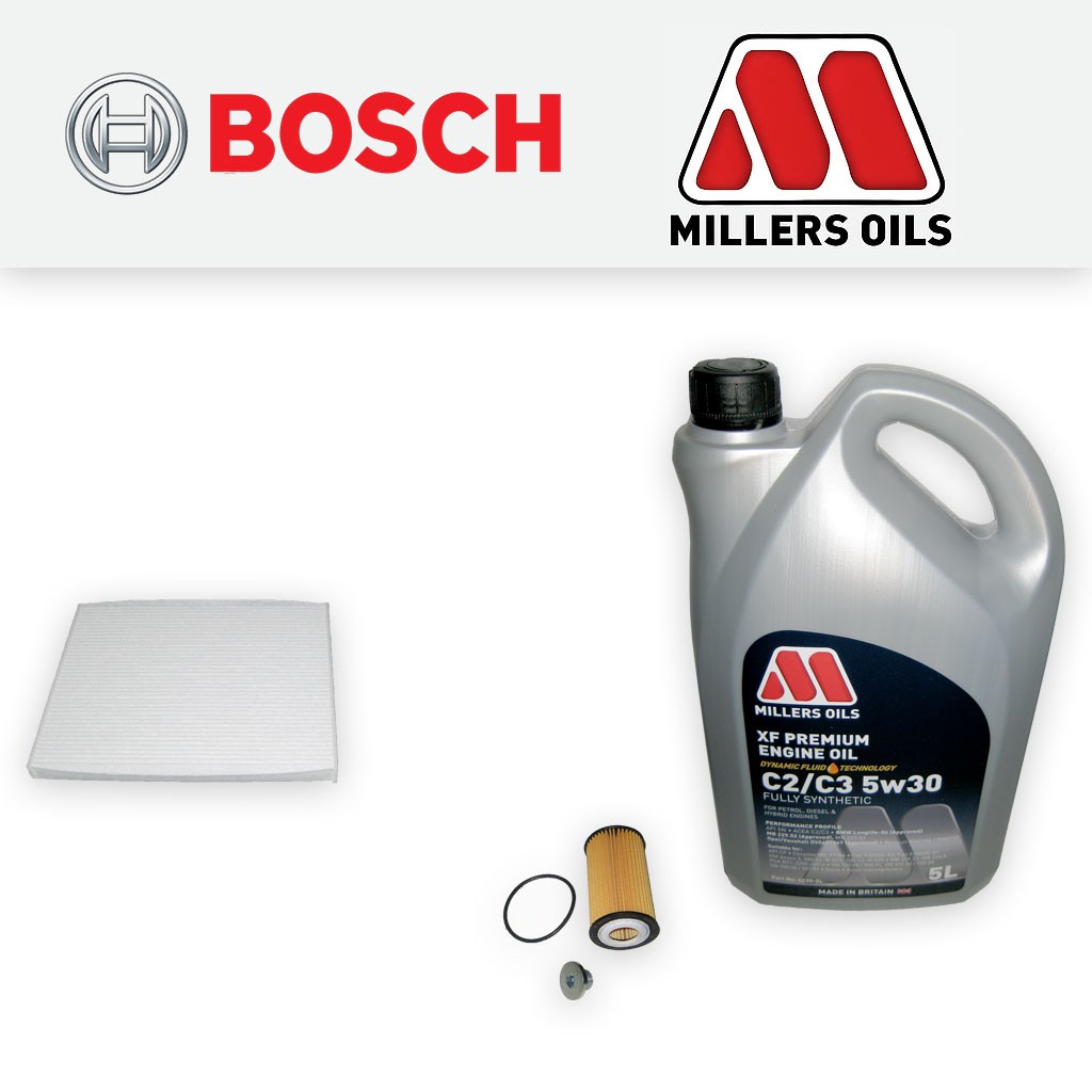 SERVICE KIT for OPEL VAUXHALL CORSA D 1.4 A14NEL OIL CABIN FILTER +OIL 2012-2014