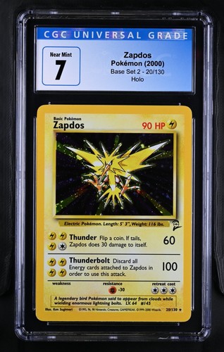 Zapdos graded CGC 7 for sale on eBay