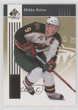 2011-12 SP Game Used Edition Gold 91/100 Mikko Koivu #44 1u0