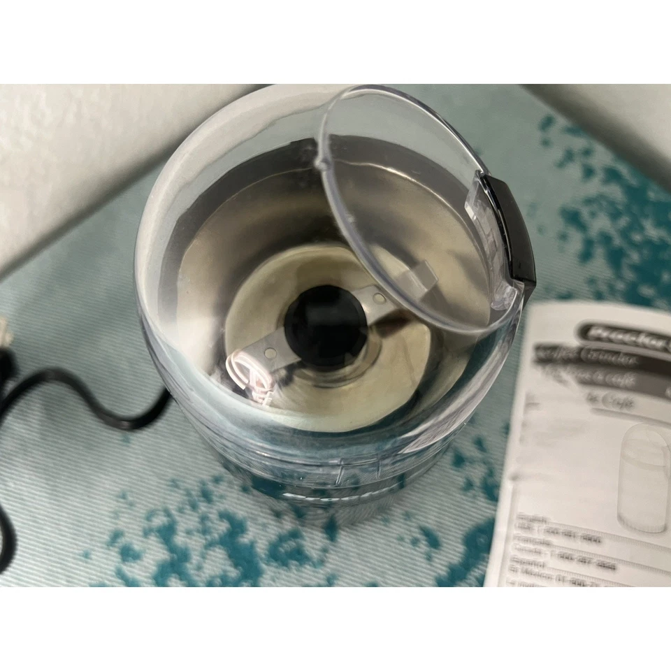 Molinillo de café PROCTOR-SILEX E167CY molinillo de especias eléctrico con folleto Foto 3 de 4