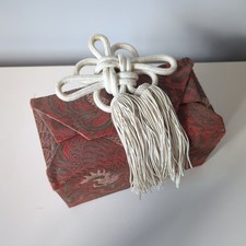 Vintage Japanese Paulownia Box Bridal Accessories Auspicious Decoration