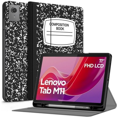 Case for Lenovo Tab M11/Tab K11 LTE 11'' 2024 TB330FU with Pen Holder,Soft TPU...