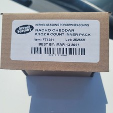 Kernel Season's Nacho Cheddar Popcorn Seasoning 0.9 oz 6 count Seasons