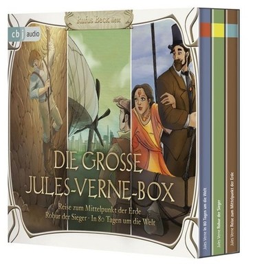 Die große Jules-Verne-Box Robur der Sieger, Reise zum Mittelpunkt der Erde, I...