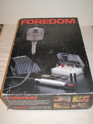 FOREDOM Professional Flexible Shaft Power Tool Kit #5240 (1010)