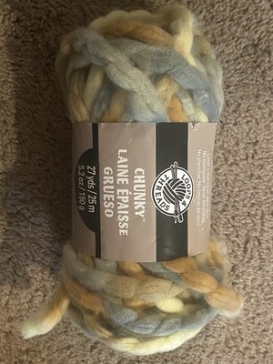 Loops & Threads Chunky Yarn Stonewashed # 1 Yards Skein