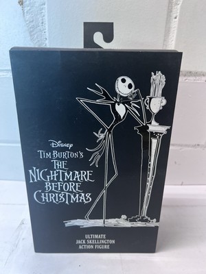 ULTIMATE JACK SKELLINGTON Nightmare Before Christmas 7'' Scale Figure NECA Rare!!