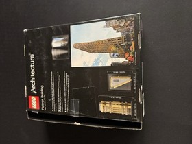 LEGO Architecture Flatiron Building 21023 Incomplete Includes Box+Instr