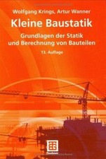 Kleine Baustatik. Grundlagen der Statik und Berechnung v... | Buch | Zustand gut