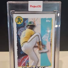 2021 Topps Project70 Vida Blue Artist Proof Silver Frame 51/51 Athletics #170
