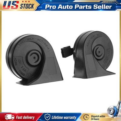 2x Dustproof Snail Horns For Toyota Camry Tacoma Corolla Highlander 86510-04020