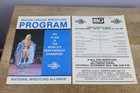 NWA Major League Wrestling Program + 1986 Match Sheet Ric Flair Vs Dick Murdoch — photo 1