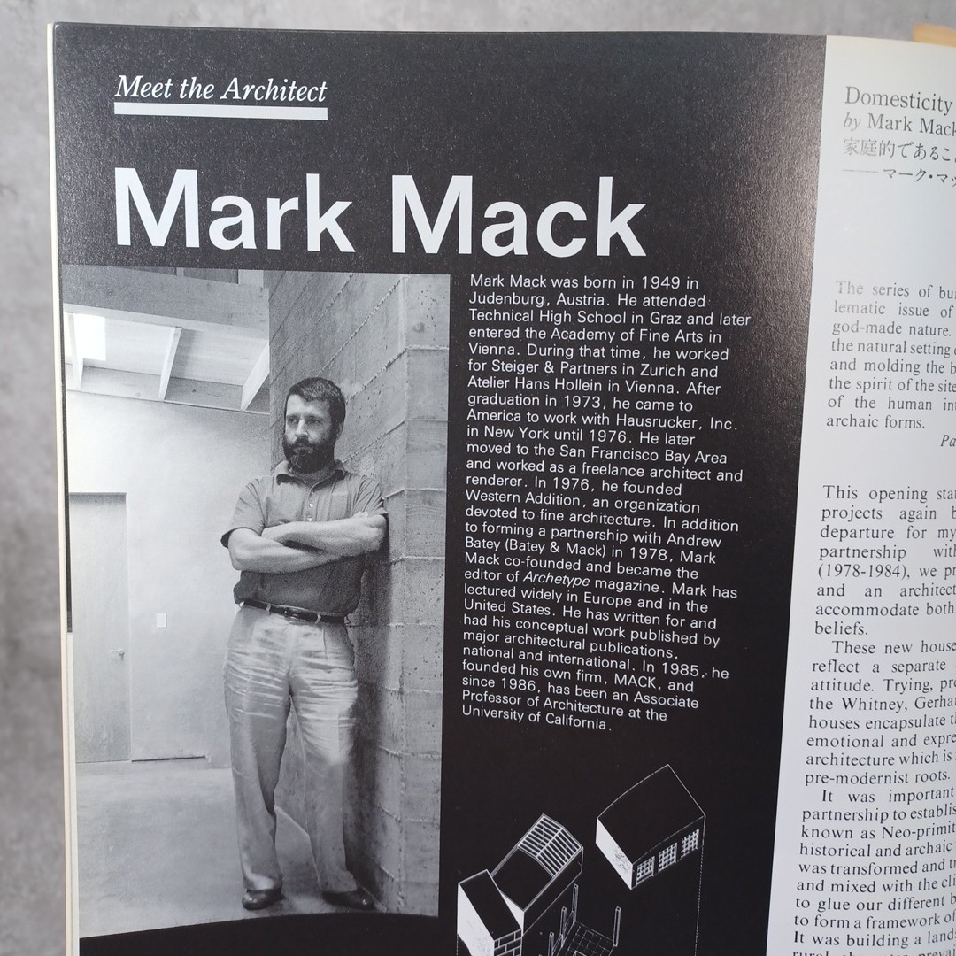 GA  Houses  ：Mark Mack ：Yukio Futagawa　Global Architecture　24
