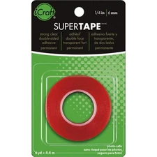 iCraft SuperTape Strong Double Sided Permanent Double-sided Adhesive 1/4" x 6...