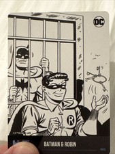 Batman Robin Inks DC Ch 2 Black & White Hybrid Trading Card Random Mint Physical