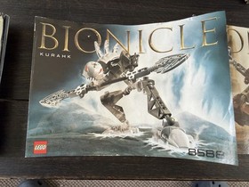 Lego Bionicle Rahkshi Lot of 4. w/ Instructions & Case.