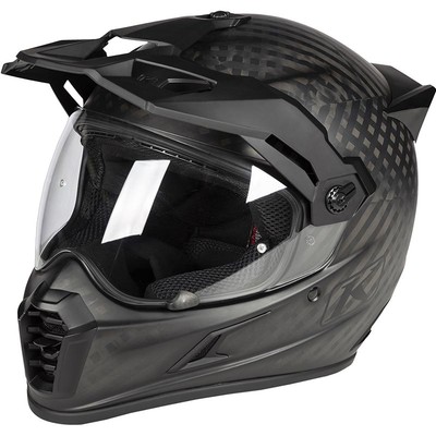 KLIM KRIOS PRO STEALTH MATT BLACK ADVENTURE FAHRRADHELM ÜBERGÄNGE PHOTOCHROM
