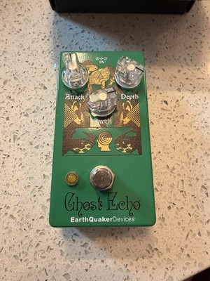 New, Never Used EarthQuaker Devices Ghost Echo Analog Echo/Reverb Effects Pedal 