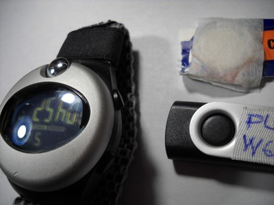 #ad 781L Vintage Pulsar Spoon W650 4130 Digital Watch working owners manual on USB $30.00