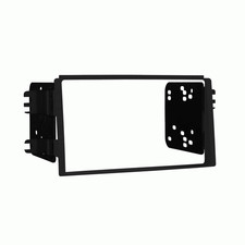 Metra 95-7318 Double DIN Black Stereo Dash Kit for 2005-2006 Kia Spectra