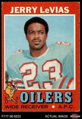1971 Topps #240 Jerry LeVias Oilers 4 - VG/EX