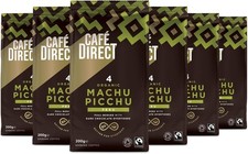 Cafédirect Machu Picchu Organic Fairtrade Ground Arabica Coffee 200 g Pack of 6 22.49 per kilo