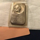GEORGE WASHINGTON SILVER BAR ( ( 1 OZ )