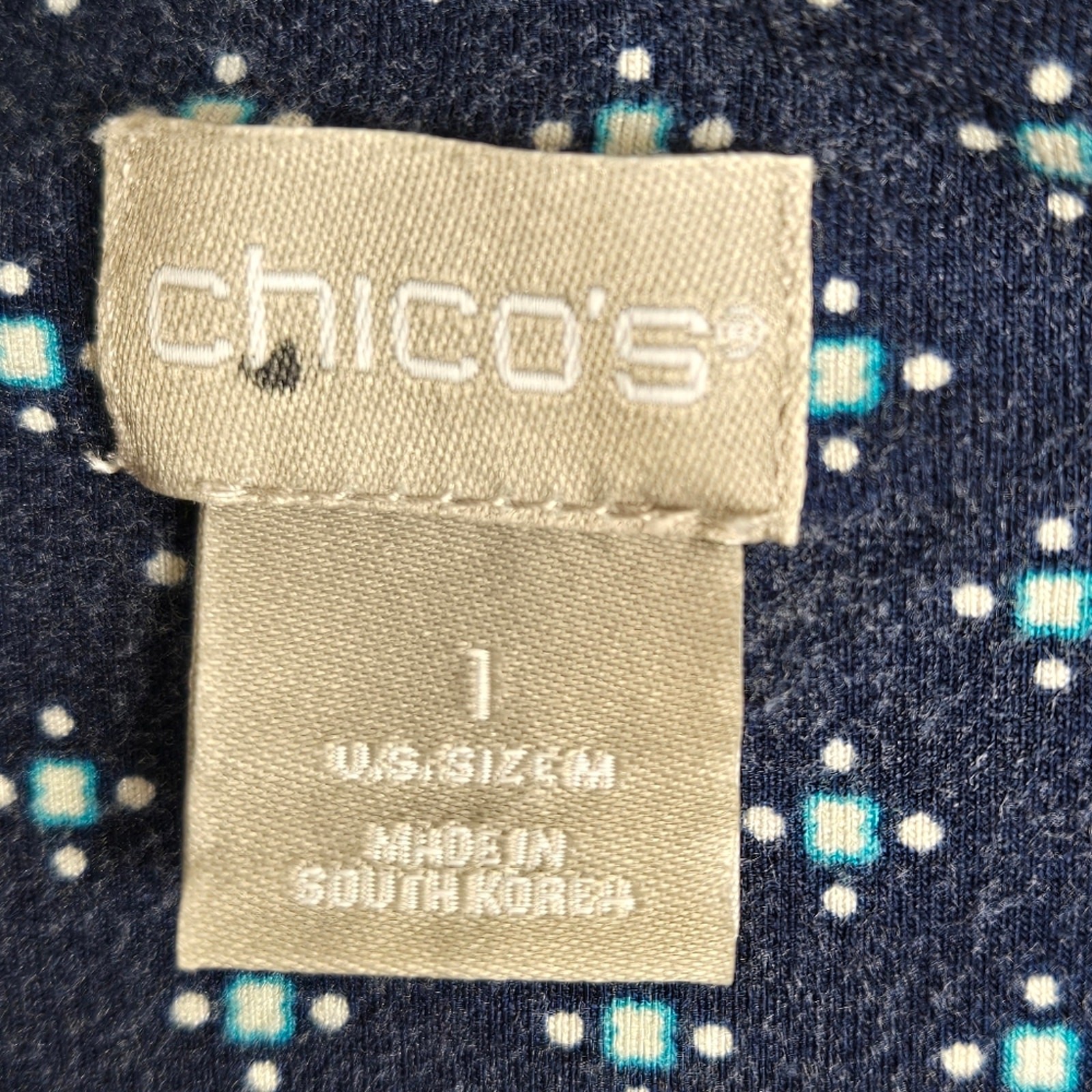 CHICOS Multicolor Patchwork Patterned Womens Shor… - image 6